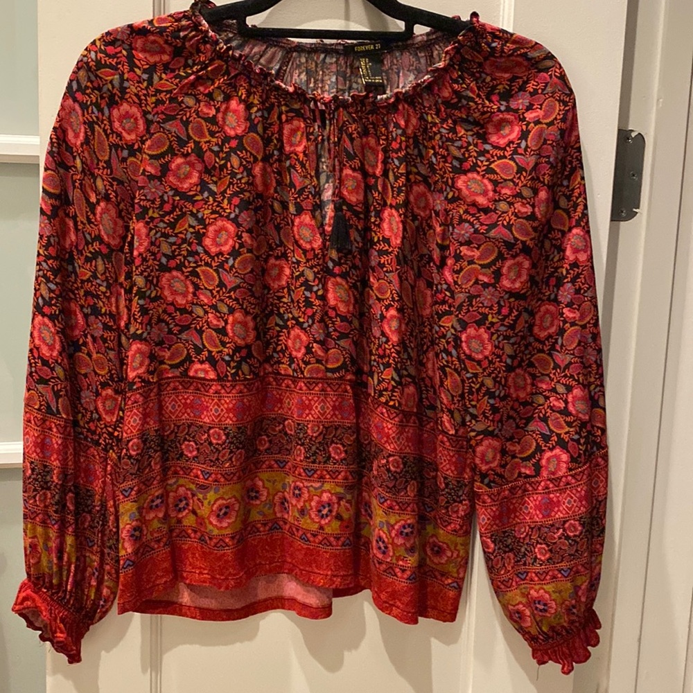 Forever 21 Off the shoulder boho top